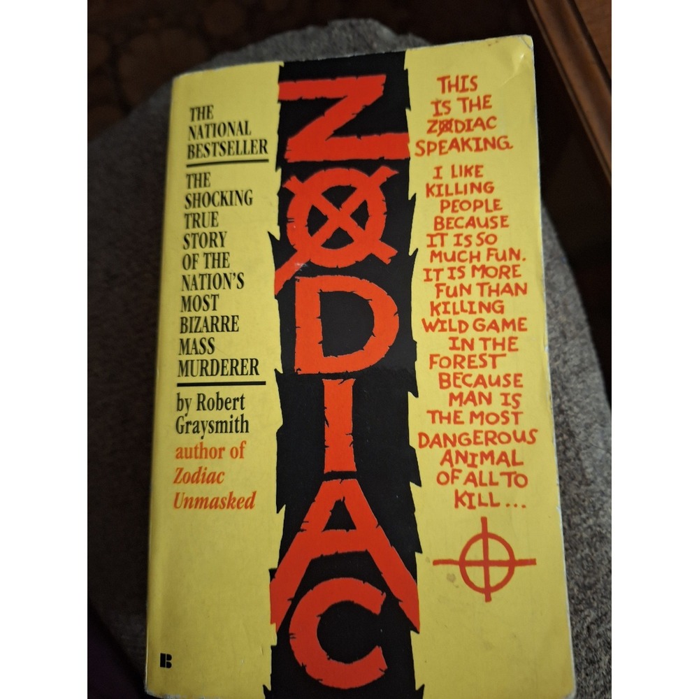 Zodiac by Robert Graysmith True Crime Mass Market Paperback 9780425212189‎